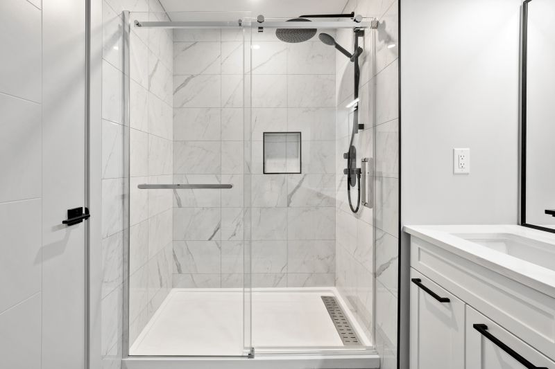 Luxury Shower with Tiles